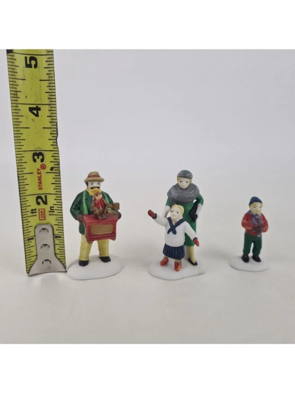 Department 56 Set Of 3 Organ Grinder 5957-9 Christmas In The City Accessories